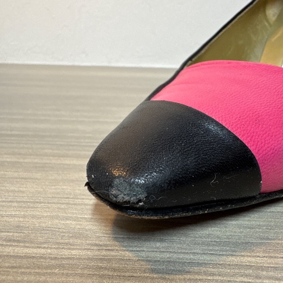 Vintage Evan Picone pink and black heel. - Picture 7 of 7